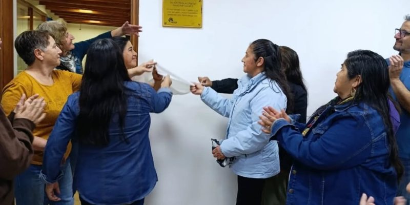 Trevelin inauguró la Sala de las Trabajadoras de Casas Particulares en el Centro Cultural 2