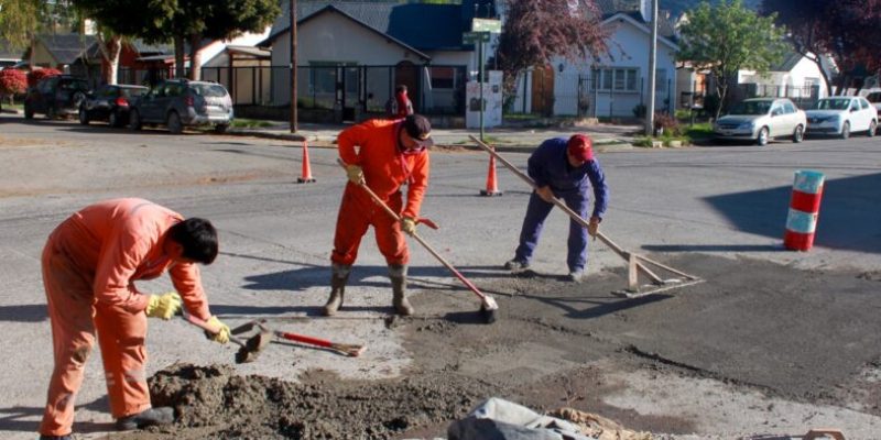 bacheo en esquel